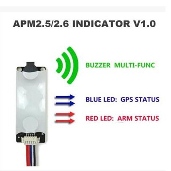 APM2.5/2.6/2.8 MWC Flight Controller LED &amp; Buzzer ...