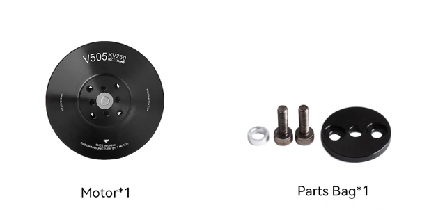 T Moter V505 KV260 12S Vtol Drone Power Motor in India (10)