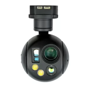 Four in one Gimbal Camera with dual output